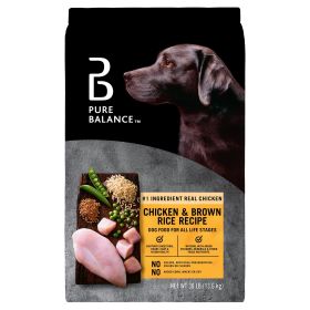 Chicken & Brown Rice Recipe Dry Dog Food, 30 lbs