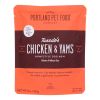 Portland Pet Food Company - Dog Meal Hmstyl Chicken Yams - Case Of 8-9 Oz