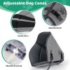Adjustable Drawstring and Buckle Dog Recovery Collar for After Surgery